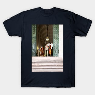 Swiss Guards At The Vatican T-Shirt